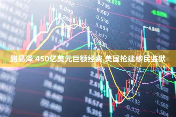 路易泽 450亿美元巨额经费 美国抢建移民监狱