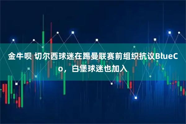 金牛呗 切尔西球迷在踢曼联赛前组织抗议BlueCo，白堡球迷也加入